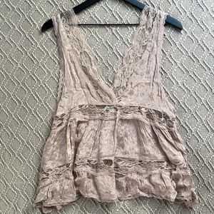 Free People Lace Tank